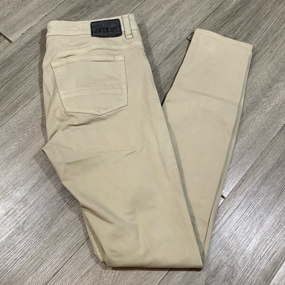 PacSun Khaki Stacked Skinny Active Stretch Jeans      size  32 - Picture 1 of 10